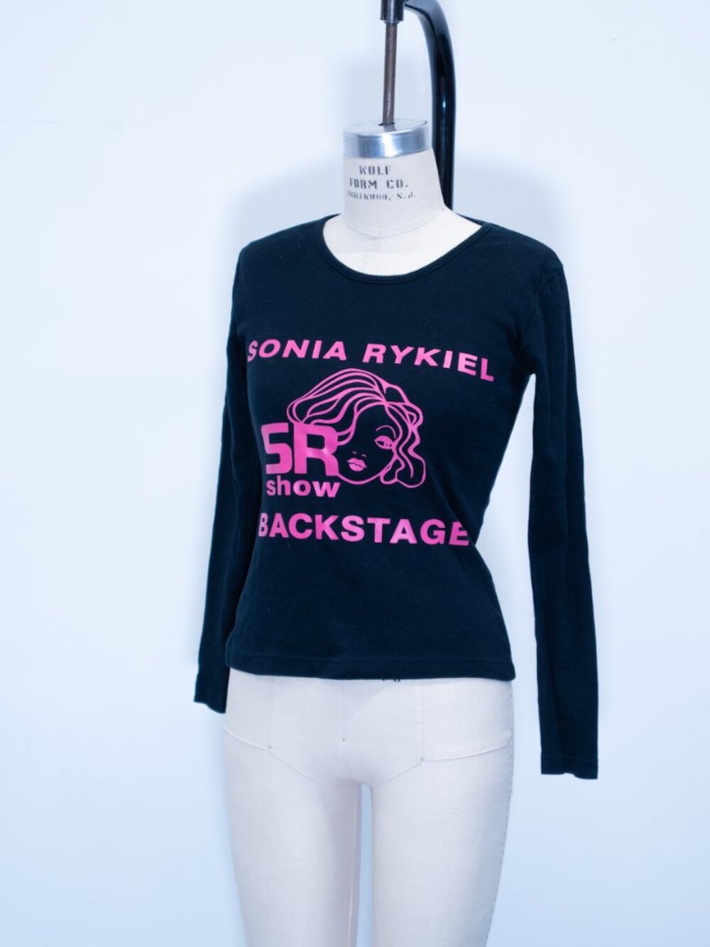 Sonia Rykiel "Backstage" Long Sleeve Top - Picture 2 of 6